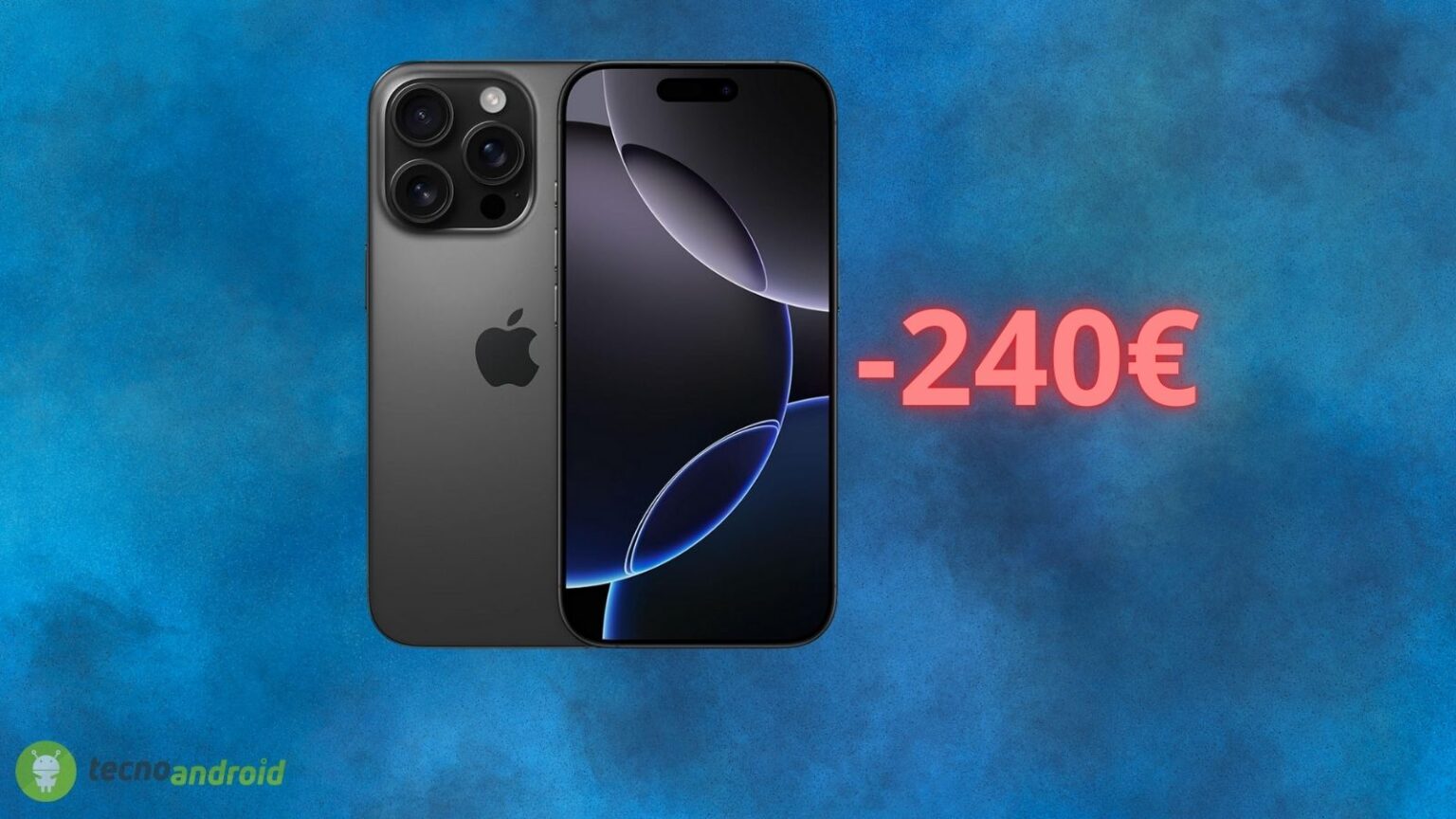 Amazon sconta al MINIMO STORICO Apple iPhone 16 Pro