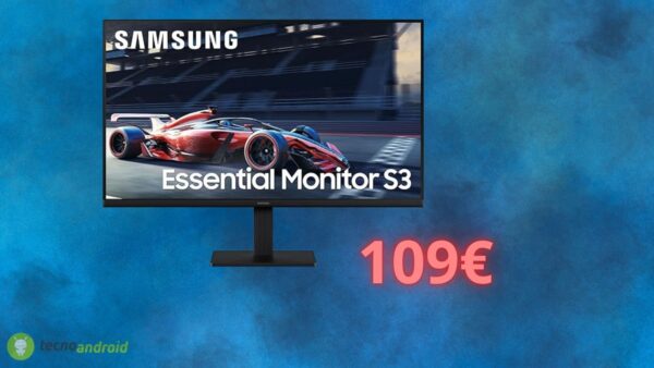 Amazon, OFFERTA da non credere sul monitor SAMSUNG