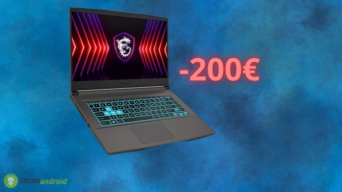 Notebook da gaming MSI ad un PREZZO mai visto prima: lo sconto AMAZON è PAZZESCO