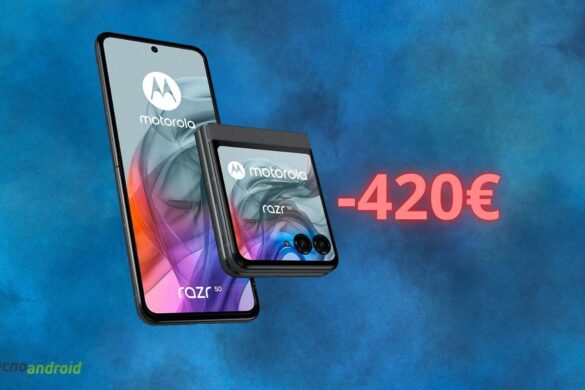 Amazon SHOCK con l’offerta sul Motorola Razr 50: costa pochissimo