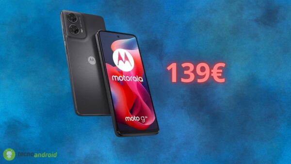 Offerta AMAZON assurda, il Motorola Moto G24 con prezzo giù del 36%