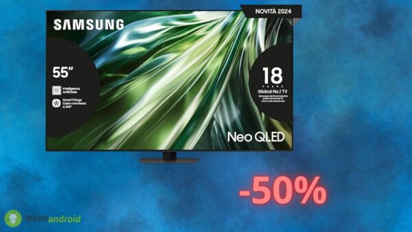 Smart TV Samsung in SCONTO di 900 euro su AMAZON: offerta incredibile