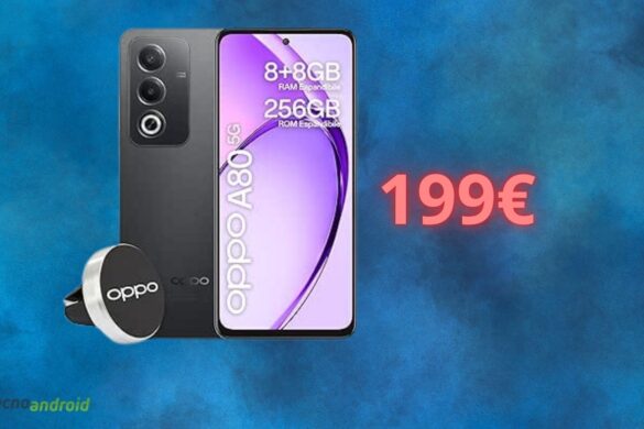 Sconto AMAZON con offerta REGALO su Oppo A80