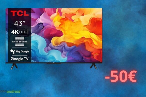 Amazon, che OFFERTA SHOCK sulla smart TV TCL