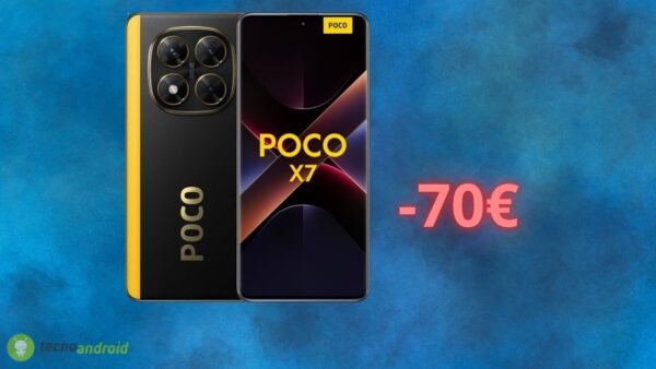 POCO X7 su Amazon con un'OFFERTA mai vista: il prezzo è bassissimo