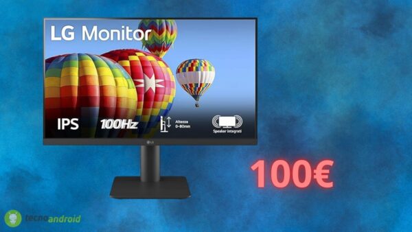 Monitor LG a soli 100 euro: un'occasione ASSURDA su Amazon
