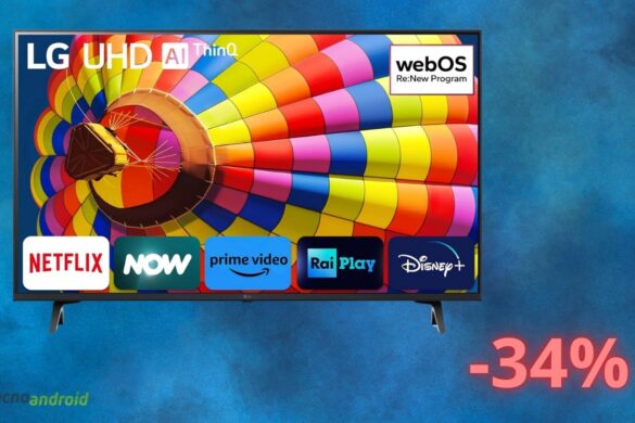 Smart TV LG in offerta su Amazon: lo sconto di 170 euro fa impazzire tutti