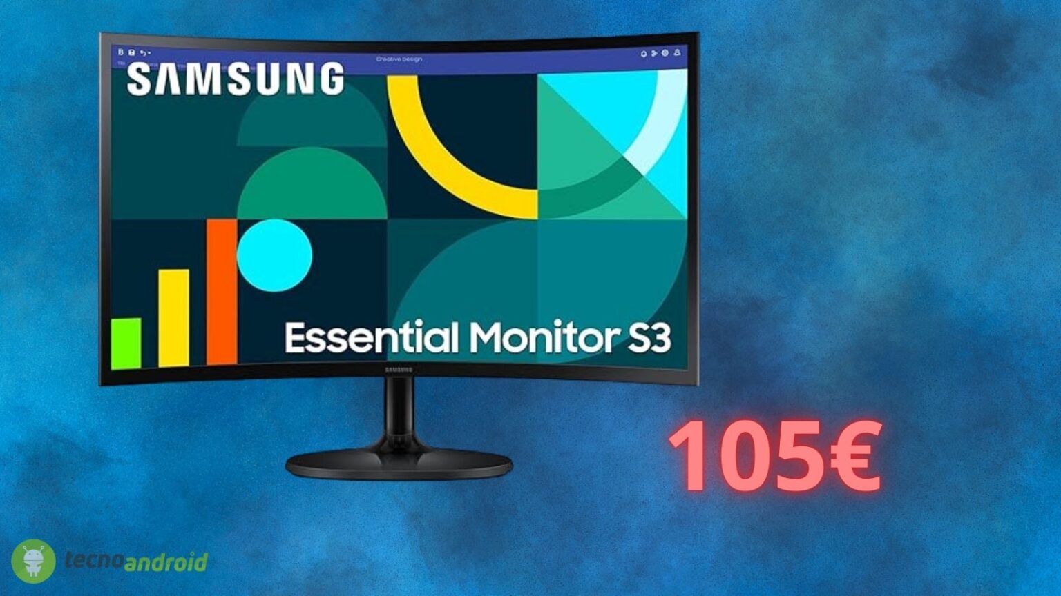 Amazon offre oggi il monitor SAMSUNG a soli 100 euro