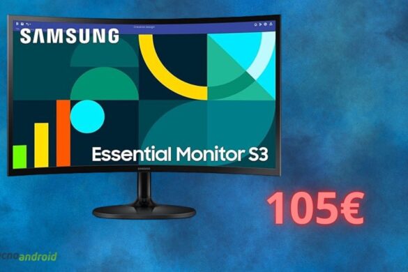 Amazon offre oggi il monitor SAMSUNG a soli 100 euro