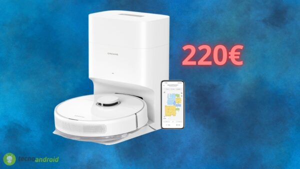 Robot aspirapolvere Dreame D10 Plus in OFFERTA scontatissima su Amazon