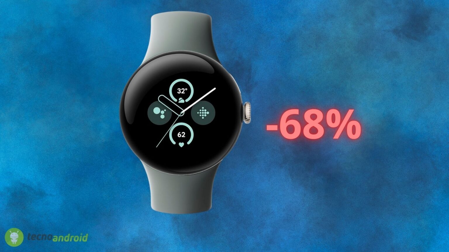 Google Pixel Watch 2: il prezzo CROLLA del 68% su Amazon