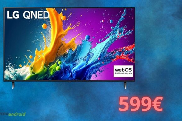 Smart TV LG a meno di 600 euro, l’offerta ASSURDA è solo oggi su AMAZON