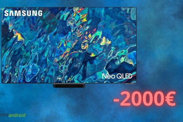 Smart TV Samsung con sconto di 2000 euro: Amazon è FOLLE con quest’offerta