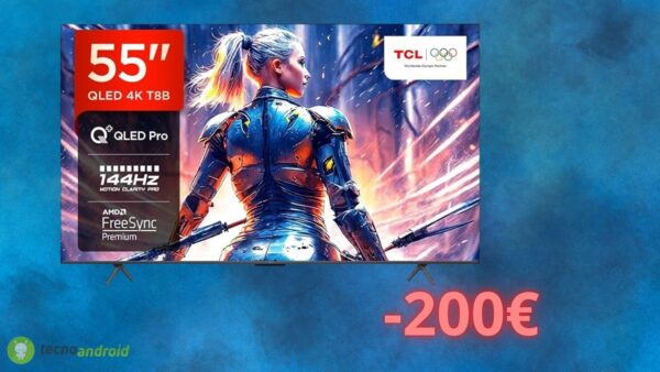 Amazon è IMPAZZITA: la smart TV TCL costa 200 euro in meno