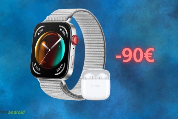 Amazon fa un REGALO: Huawei Watch Fit 3 in super SCONTO e cuffie GRATIS