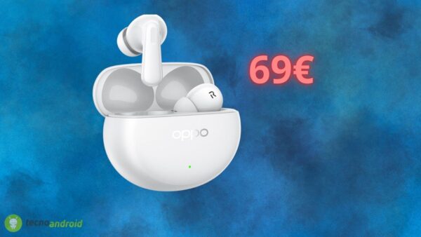 Oppo Enco Air4 Pro a 69 euro: lo sconto AMAZON è PAZZESCO