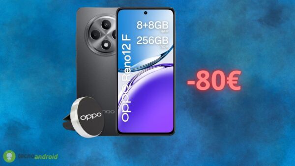 Oppo Reno12 F: un prezzo RIDICOLO per tutti su Amazon