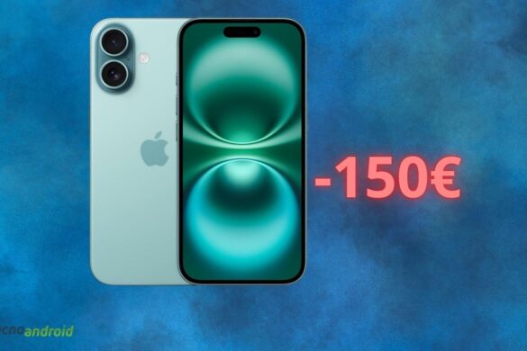 Apple iPhone 16, offerta con sconto IMPERDIBILE su Amazon: -150 euro