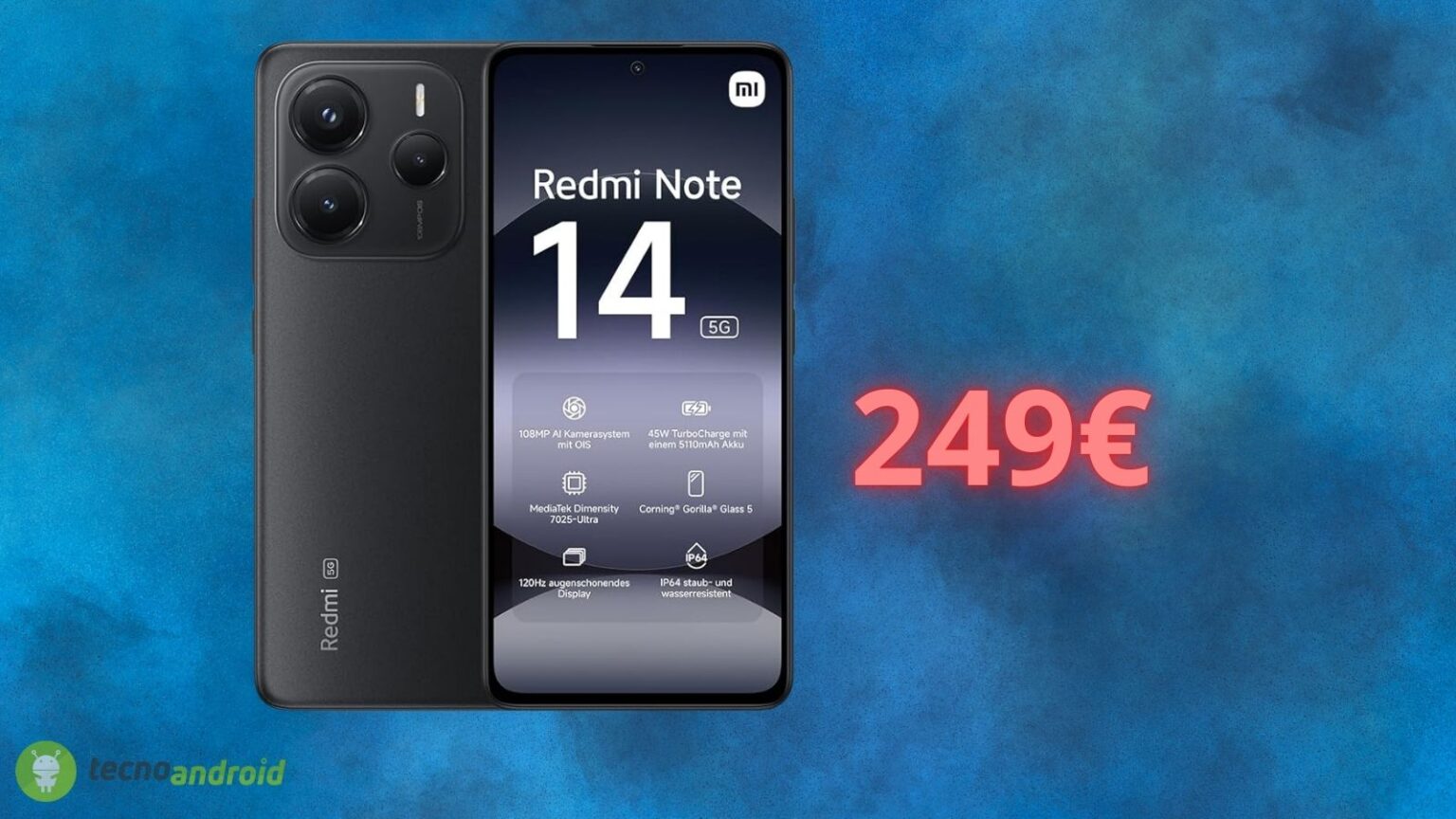 Redmi Note 14 al MINIMO STORICO su Amazon: sconto pazzesco