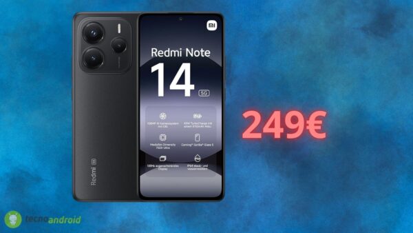 Redmi Note 14 al MINIMO STORICO su Amazon: sconto pazzesco