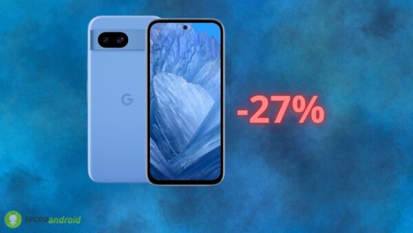 Amazon fa crollare il prezzo di Google Pixel 8a: -27%