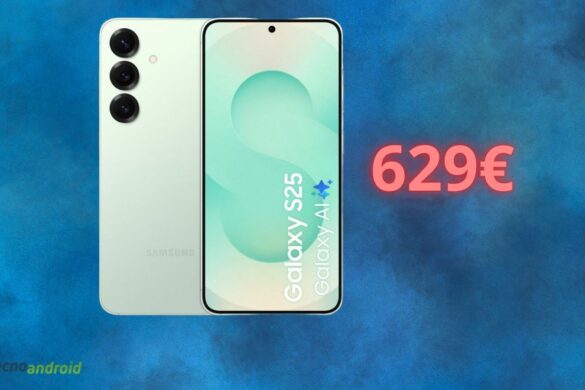 Samsung Galaxy S25, offerta con PREZZO DIMEZZATO oggi su Amazon