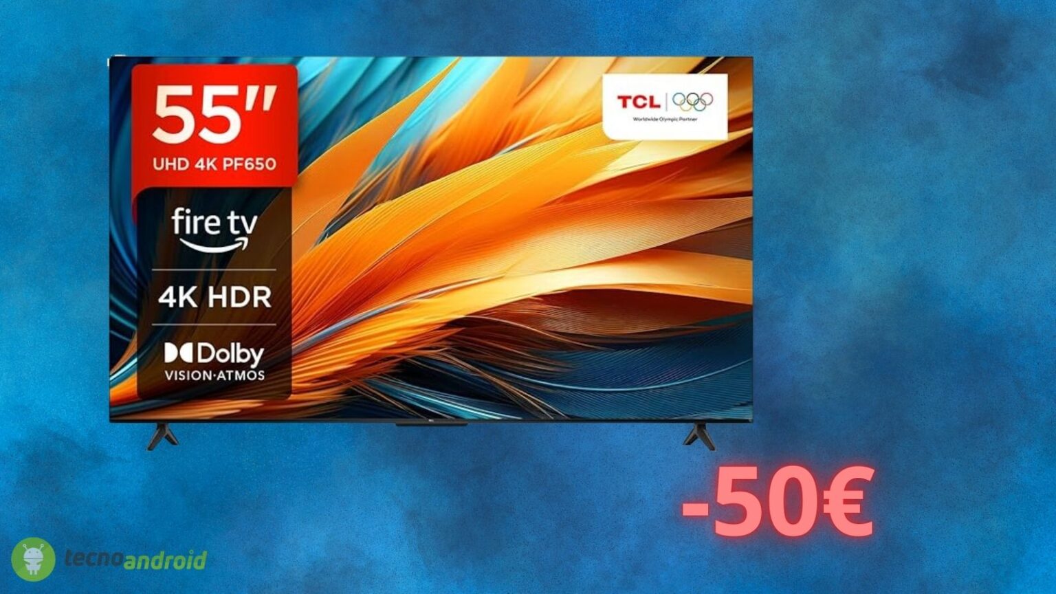 Amazon lancia lo sconto PAZZO: smart TV TCL in offerta incredibile