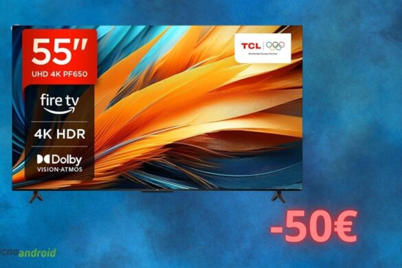 Amazon lancia lo sconto PAZZO: smart TV TCL in offerta incredibile