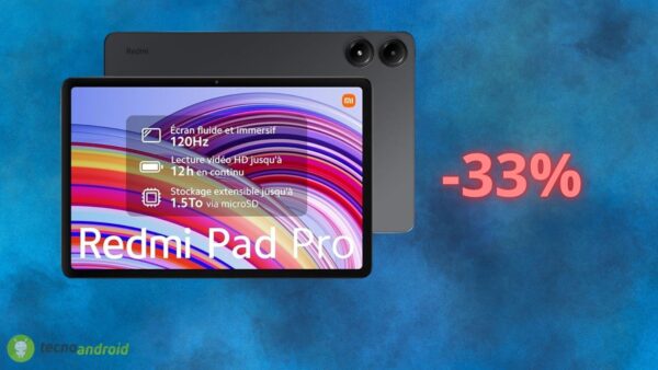 Redmi Pad Pro è in OFFERTA REGALO con sconto del 33% su Amazon