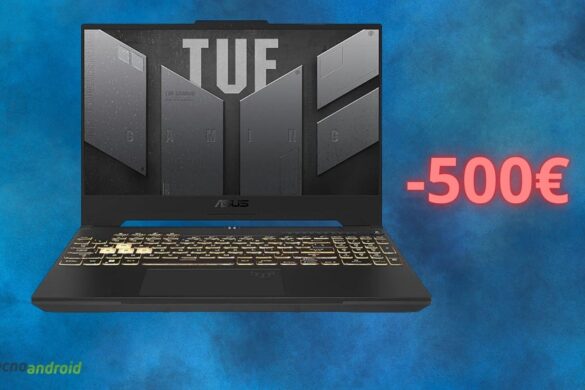Notebook ASUS da gaming in OFFERTA su Amazon di 500 euro OGGI