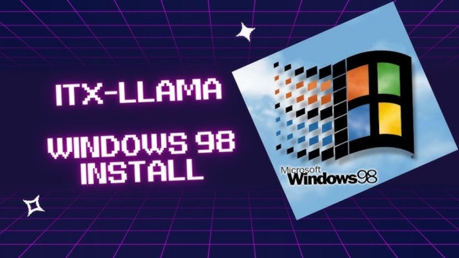 Llama su Windows 98: il futuro dell'AI che non abbiamo intravisto