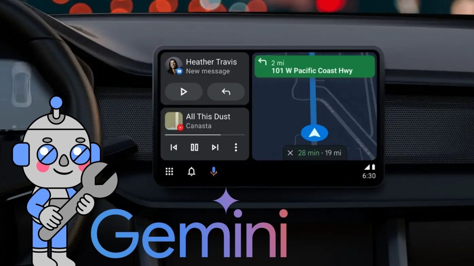 Android Auto 14.0: novità al volante ed AI con Gemini di Google