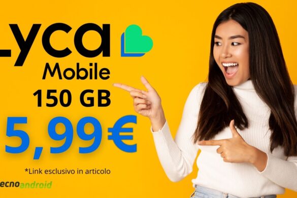 Super Offerta Lycamobile: 150GB, minuti e SMS illimitati ad un prezzo WOW