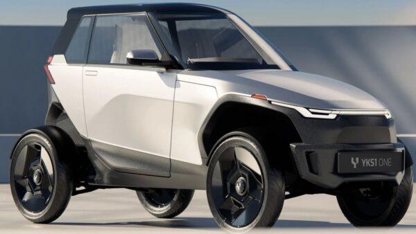Yks1 One: la microcar che si muove come una moto