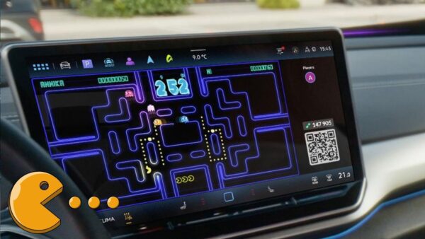 PAC-MAN sale a bordo: ora è possibile giocarci nelle Volkswagen