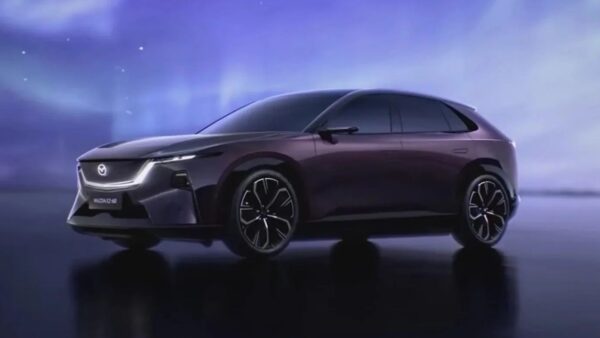 Mazda EZ-60 si svela a Shanghai 2025: debutto dell'elettrica