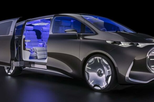 Mercedes Vision V: viaggiare in van ma con lusso