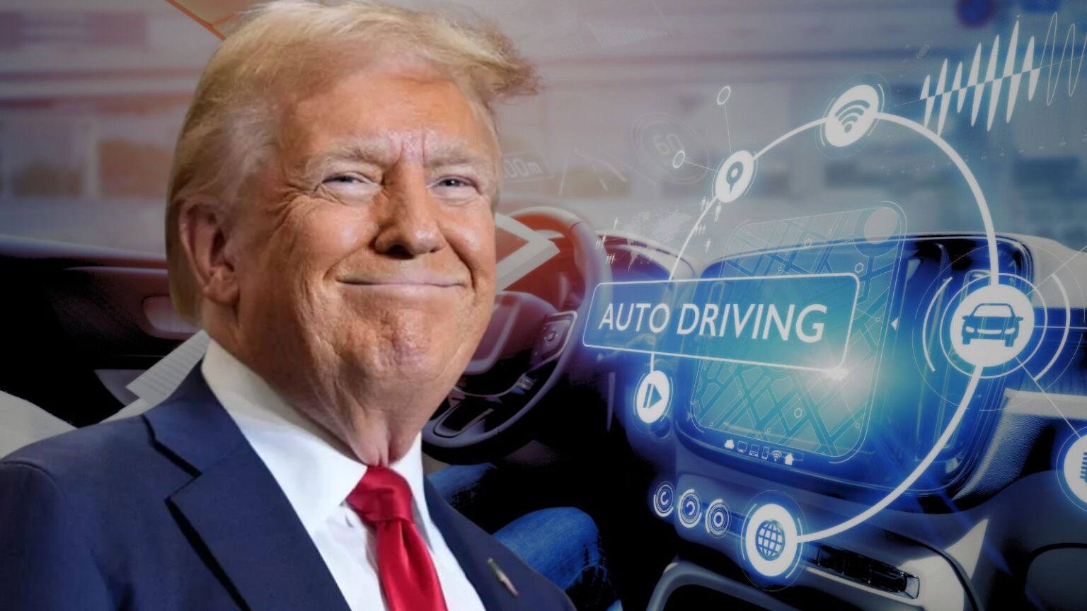 Guida autonoma ad ogni costo: Trump accelera sul futuro ed impone meno regole