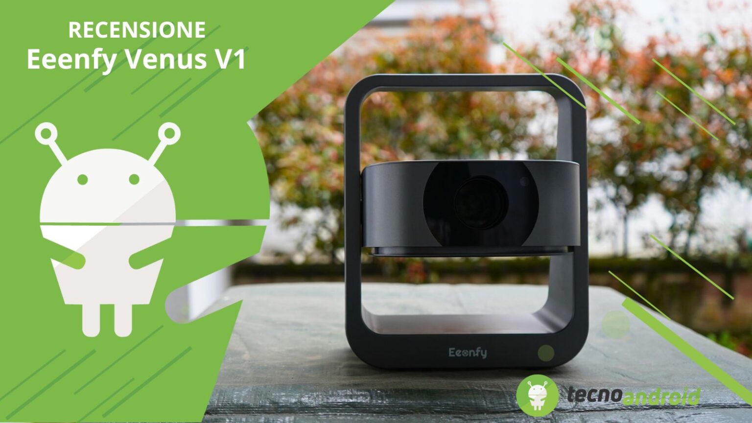 Eeenfy Venus V1, proiettore portatile con Netflix dal design elegante - Recensione
