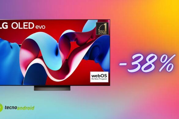 LG OLED evo 55” a prezzo shock: oggi su Amazon con il -38%