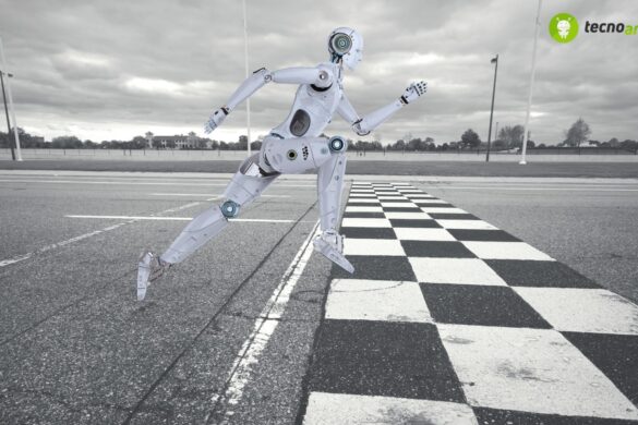 Robot e atleti in un’innovativa corsa