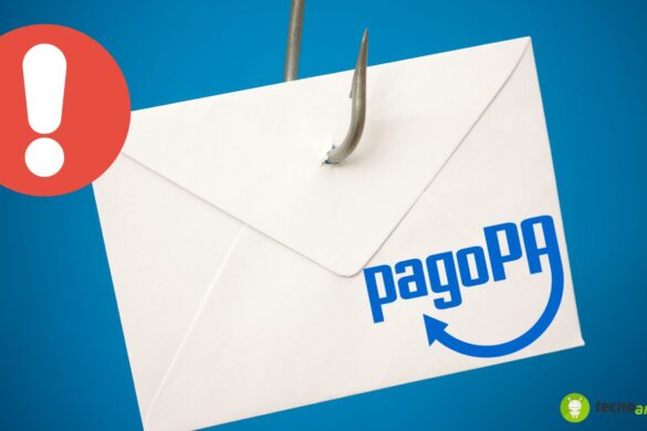 PagoPA: logo della piattaforma usato in una campagna phishing