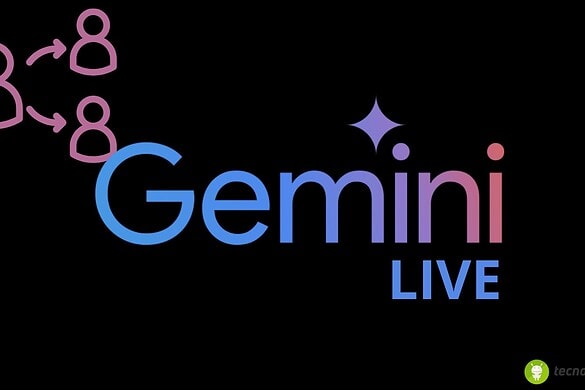 Gemini Live: nuove opzioni di condivisione