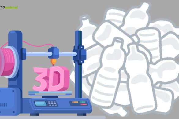Plastica riusata per il riciclo con stampa 3D