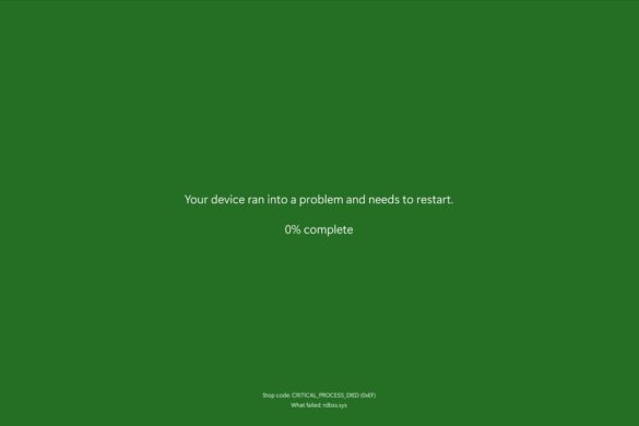 Microsoft riprogetta la Blue Screen of Death (BSoD)
