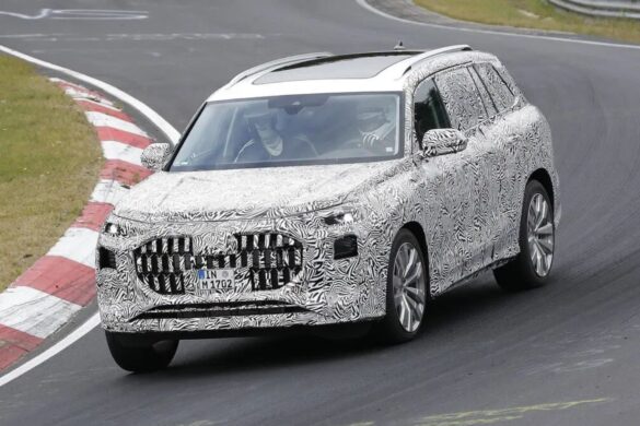 Audi Q9, alcune foto spia la mostrano in fase di test