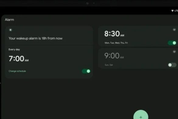 Google Orologio si aggiorna, ma senza widget