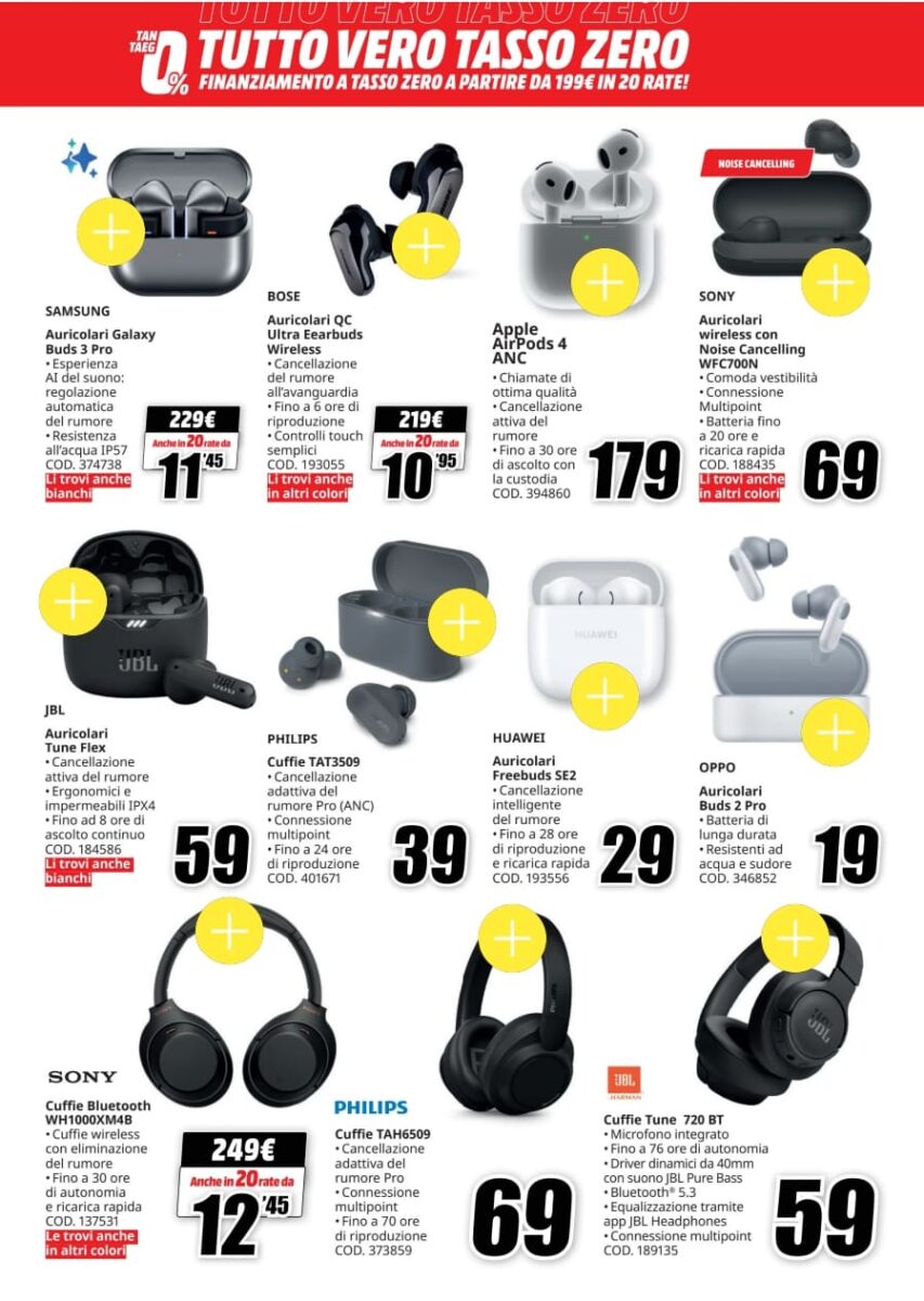 mediaworld - immagine 9 volantino mediaworld aprile