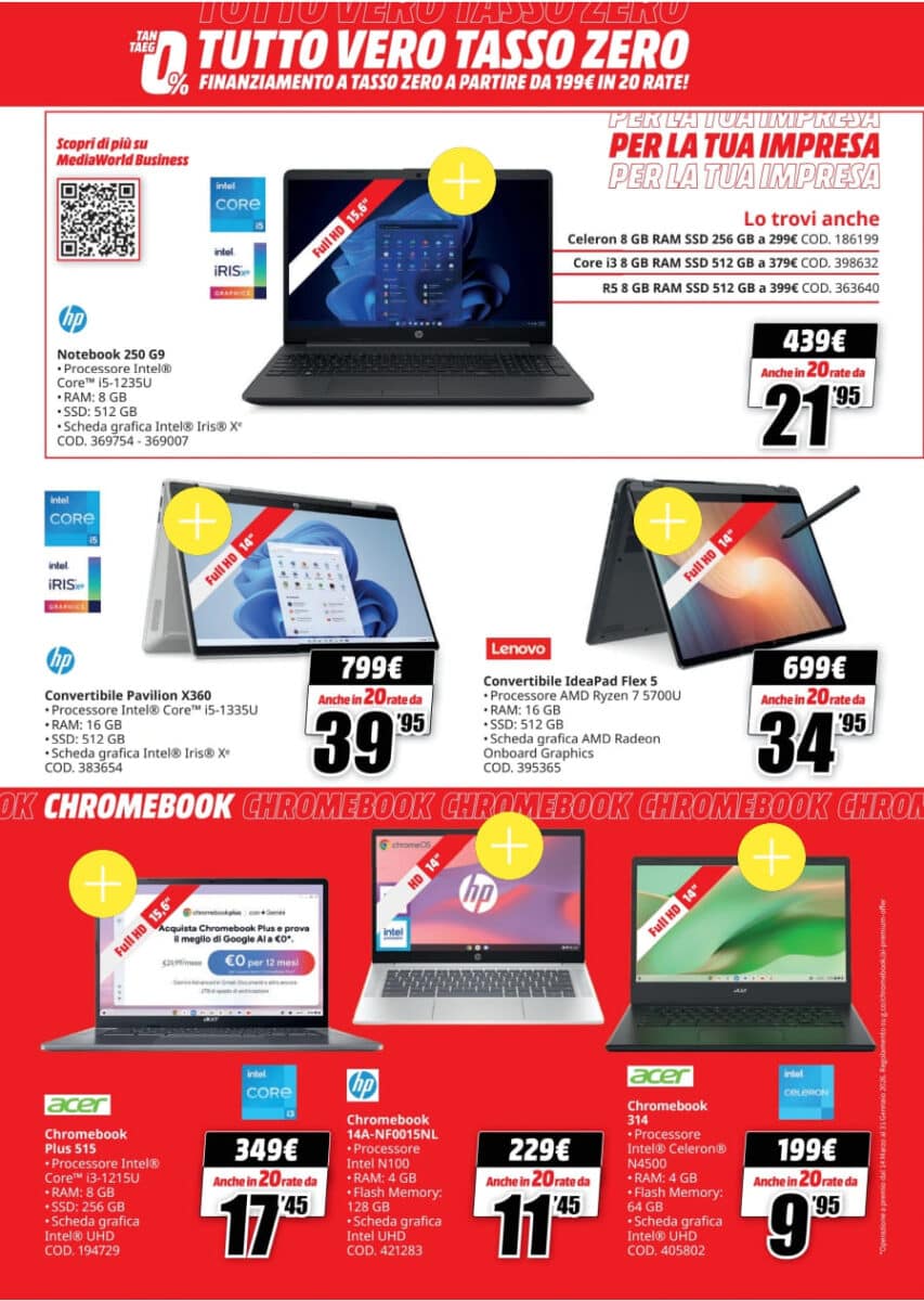 mediaworld - immagine 13 volantino mediaworld aprile