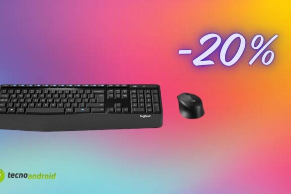 Logitech: tastiera e mouse wireless con offerta folle su Amazon